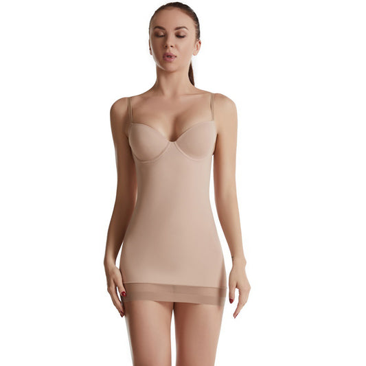 Skin Color Body Sliming Shaper Dress Bra with Straps MT000094N