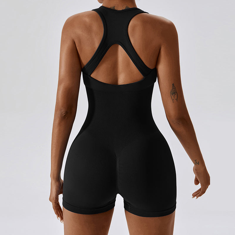 UJB Seamless One Piece Tummy Control Padded Sports Bra MH133791