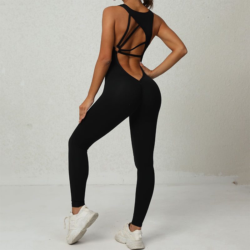 UJB One Pieces Sexy Backless Long Jumpsuit MH133794