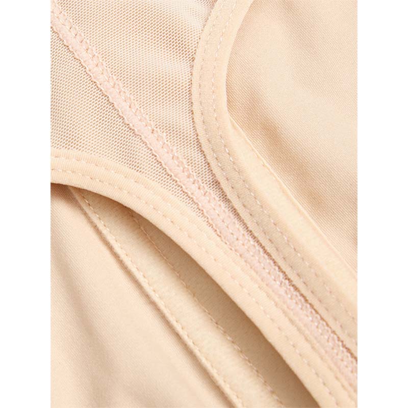 Bodysuit girdle high back nude thong MT000234N