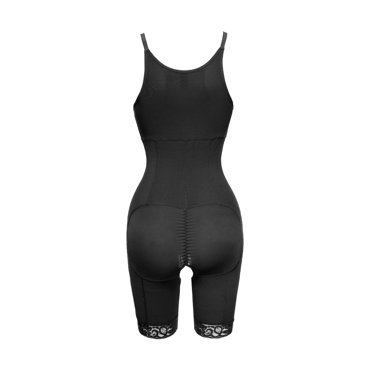 Full Body Black Shaper Tummy Control Bodysuit MHW100124B
