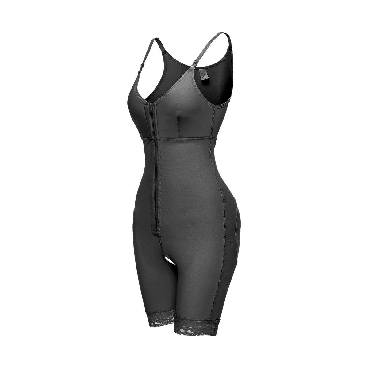 Full Body Black Shaper Tummy Control Bodysuit MHW100124B