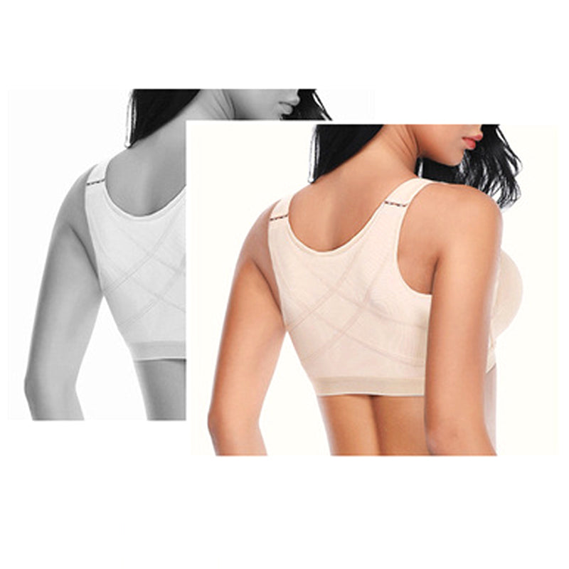 Front Button Plus Size Push Up Bralettes MT000025