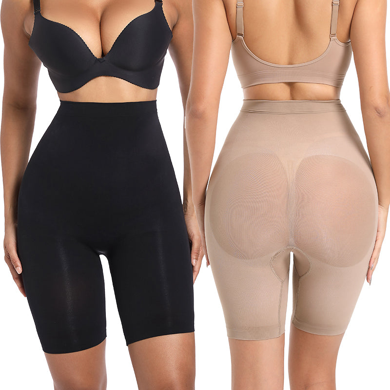 UJB Seamless Sculpt High-Wwaisted Above The Knee Short MT000374B