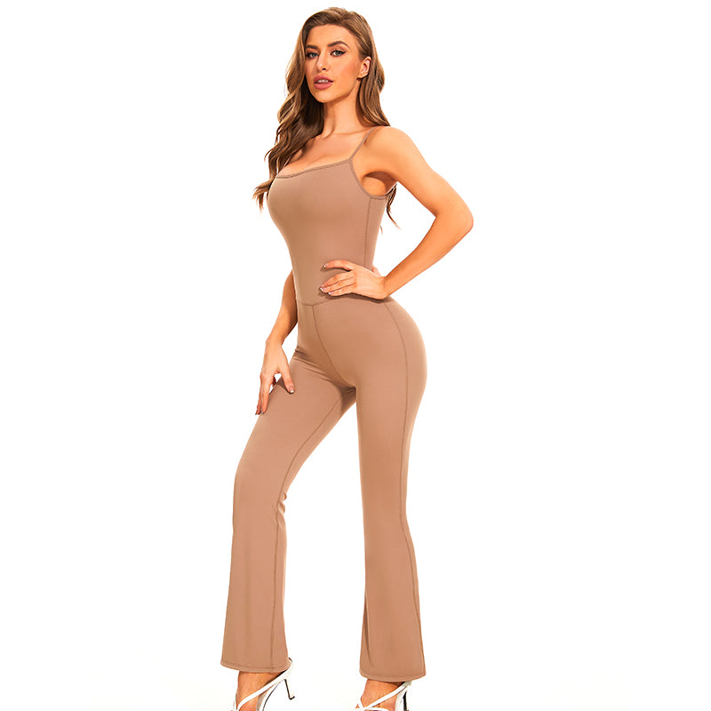 UJB Active Wear Jumpsuit with Removable Bra MH133806K