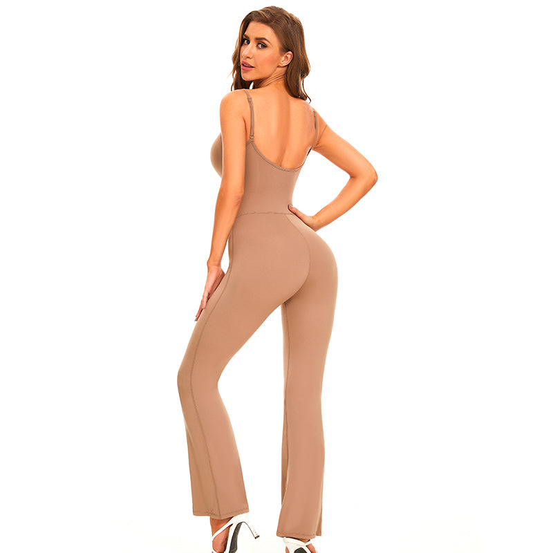 UJB Active Wear Jumpsuit with Removable Bra MH133806K