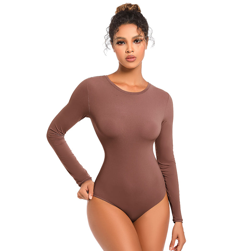 UJB Essential Crew Neck Long Sleeve Bodysuit MT000328