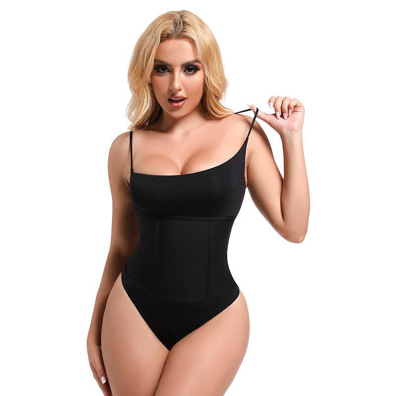 UJB Fits Everybody Corset Cami Bodysuit MT000372B