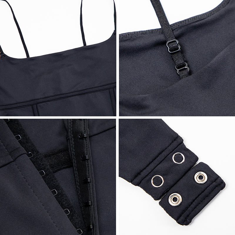 UJB Fits Everybody Corset Cami Bodysuit MT000372B