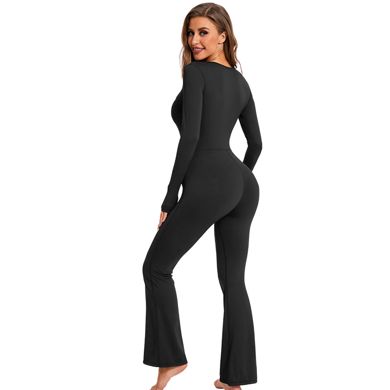 UJB Active Wear Long Sleeve Jumpsuit MH133838K