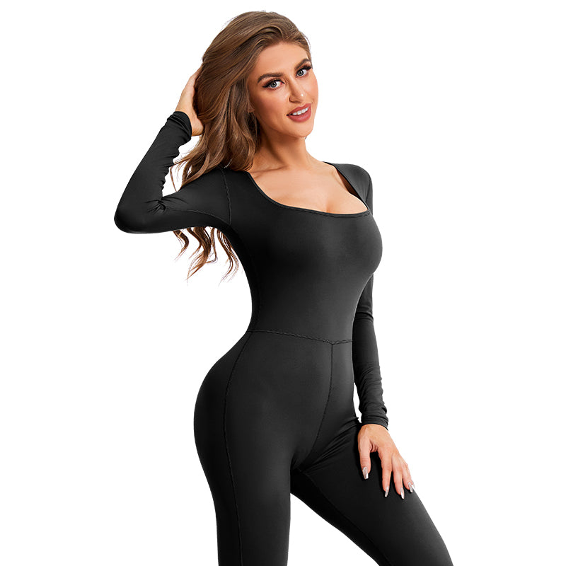 UJB Active Wear Long Sleeve Jumpsuit MH133838K