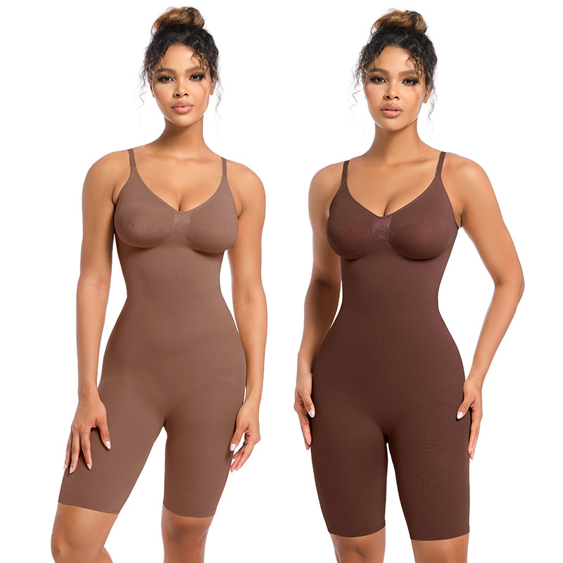 Seamless Sculpt Mid Thigh Bodysuit