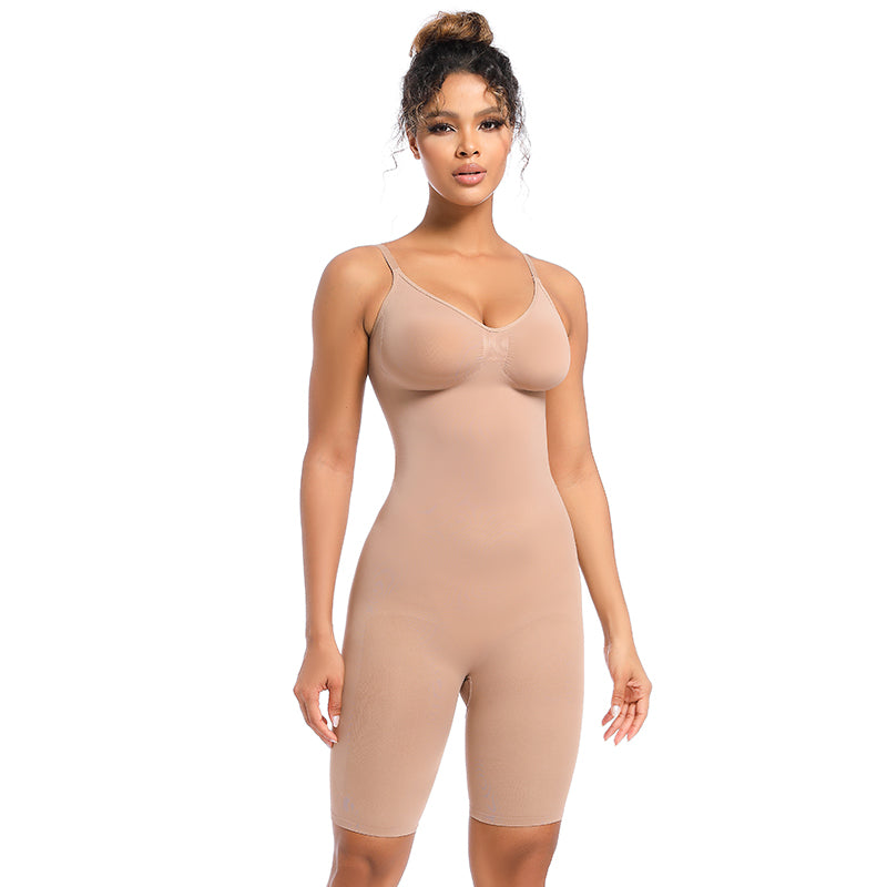 Seamless Sculpt Mid Thigh Bodysuit