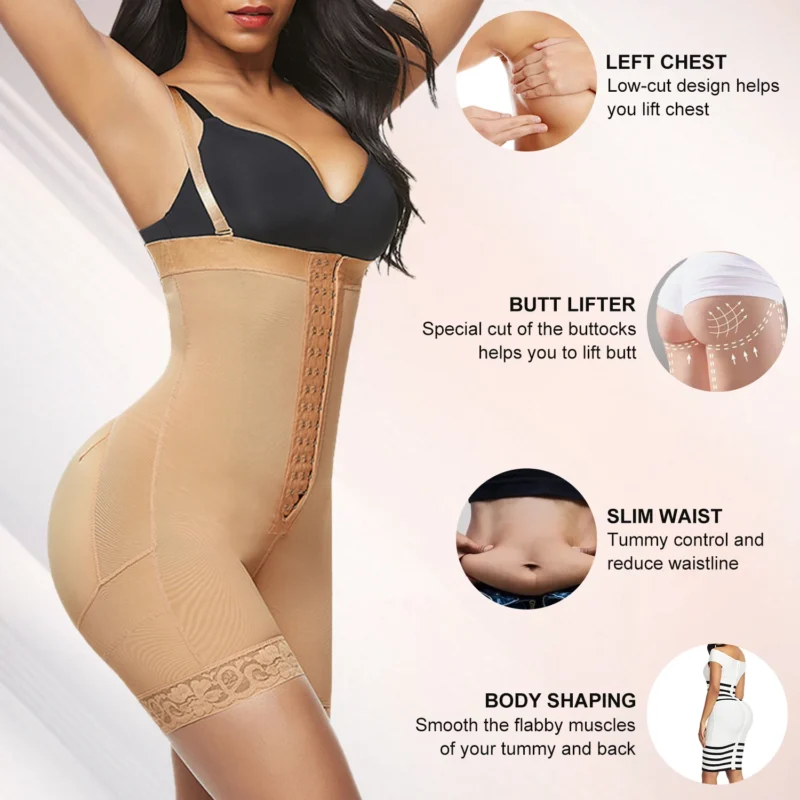 Colombianas full Body Shaper Wear Waist Trainer Corset Modeling Strap - Image 3