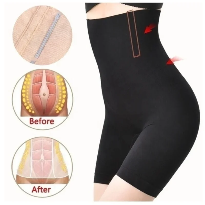 Women High Waist Shaping Panties Breathable Body Shaper - Image 2