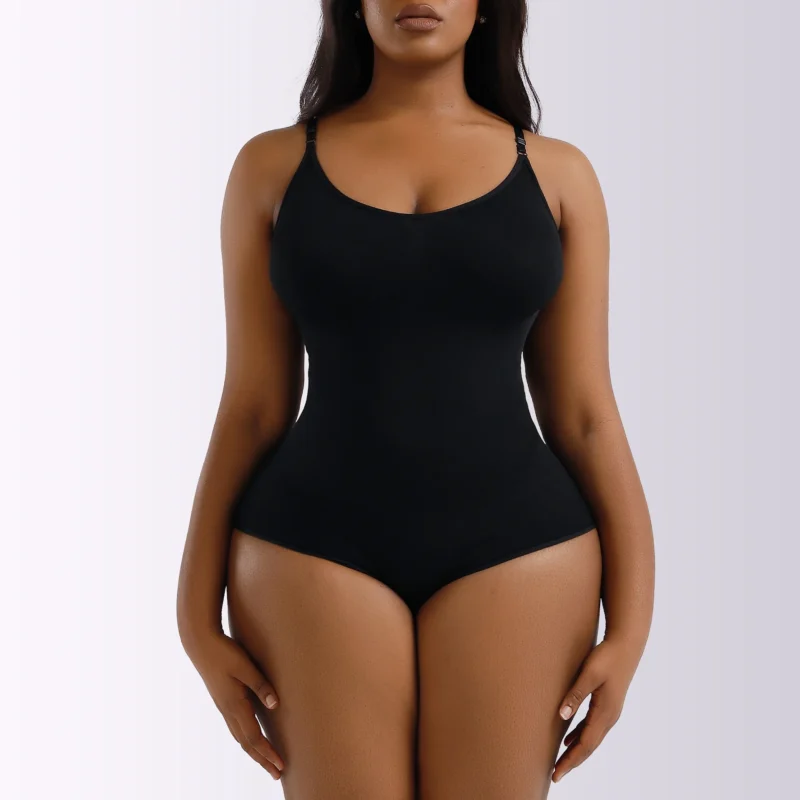 Women Seamless Shapewear Bodysuit Body Shaper Tummy Control Hip Butt Lifter - Image 6