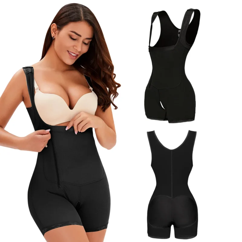 Seamless Backless Full Body Shapewear Bodysuit - Image 6