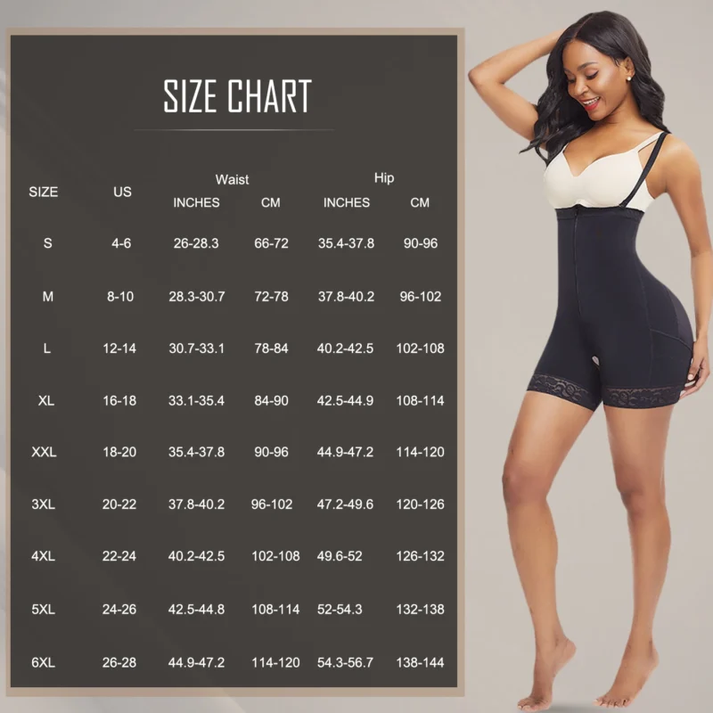 Seamless Body Shaper Tummy Control Shapewear Plus Size Shapewear For Women - Image 5