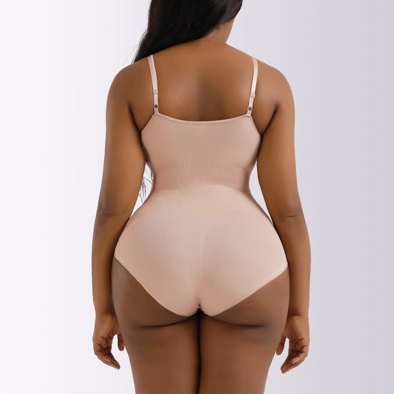 Women Seamless Shapewear Bodysuit Body Shaper Tummy Control Hip Butt Lifter - Image 2