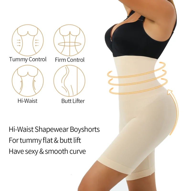 Seamless Slimming Butt Lifter Body Shaper Plus Size Bodysuit For Women  Shapers - Image 3